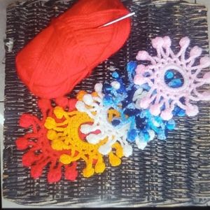 Scrunchies tie hair girl gift set 6pieces wash dry